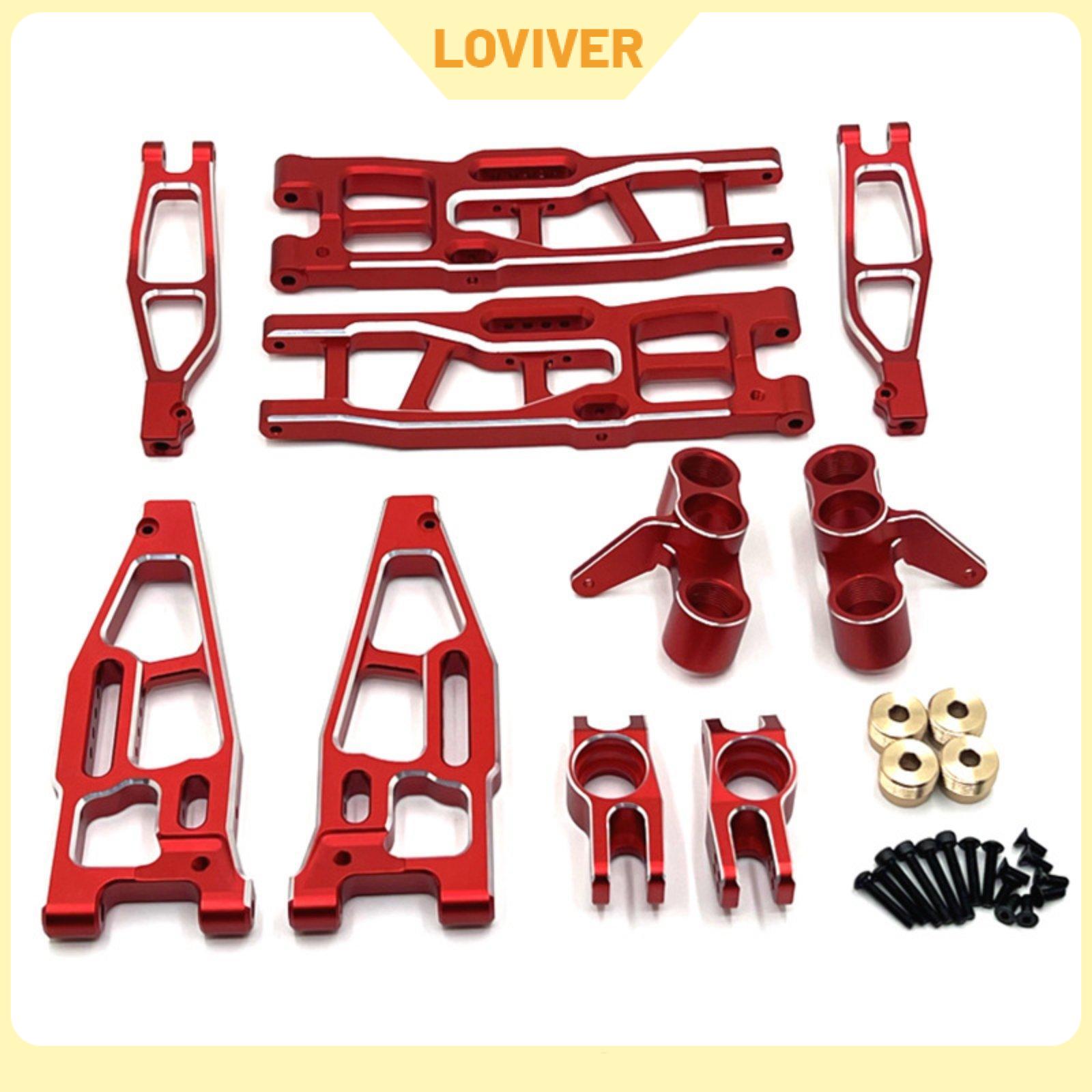 อุปกรณ์และชิ้นส่วนยานยนต์ Loviver 1/8 Scale RC รถ Shock Absorption System ชุด Anodized เสร็จสิ้นพ่นทรายพื้นผิวโลหะ Shock Absorption System อะไหล่ ราคา 15,757 บาท*ส่งฟรี