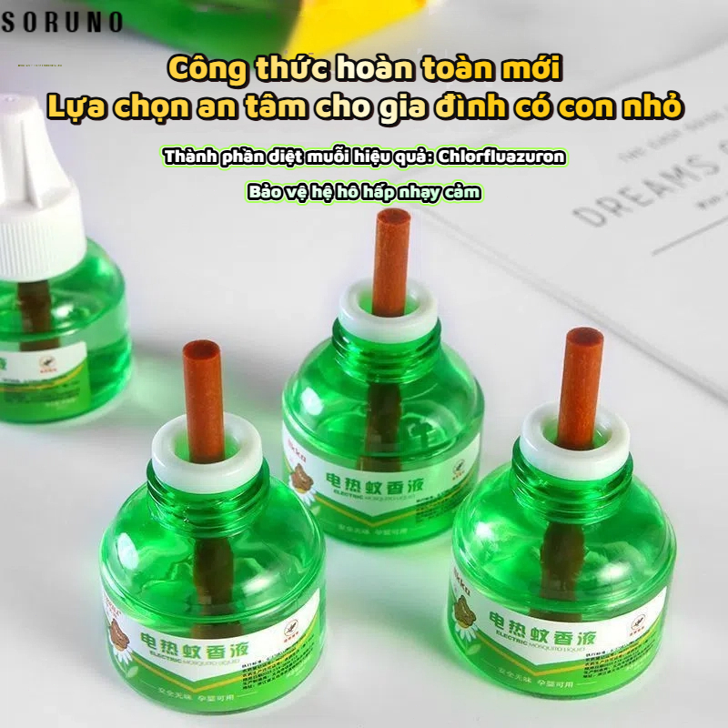 Thiết bị chống muỗi lỏng điện an toàn không độc hại máy sưởi chất lỏng tiện dụng cho gia đình miễn phí vận chuyển hàng mới khuyến mãi bảo hành chính hãng chất lượng cao hiệu quả diệt muỗi tốt nhất