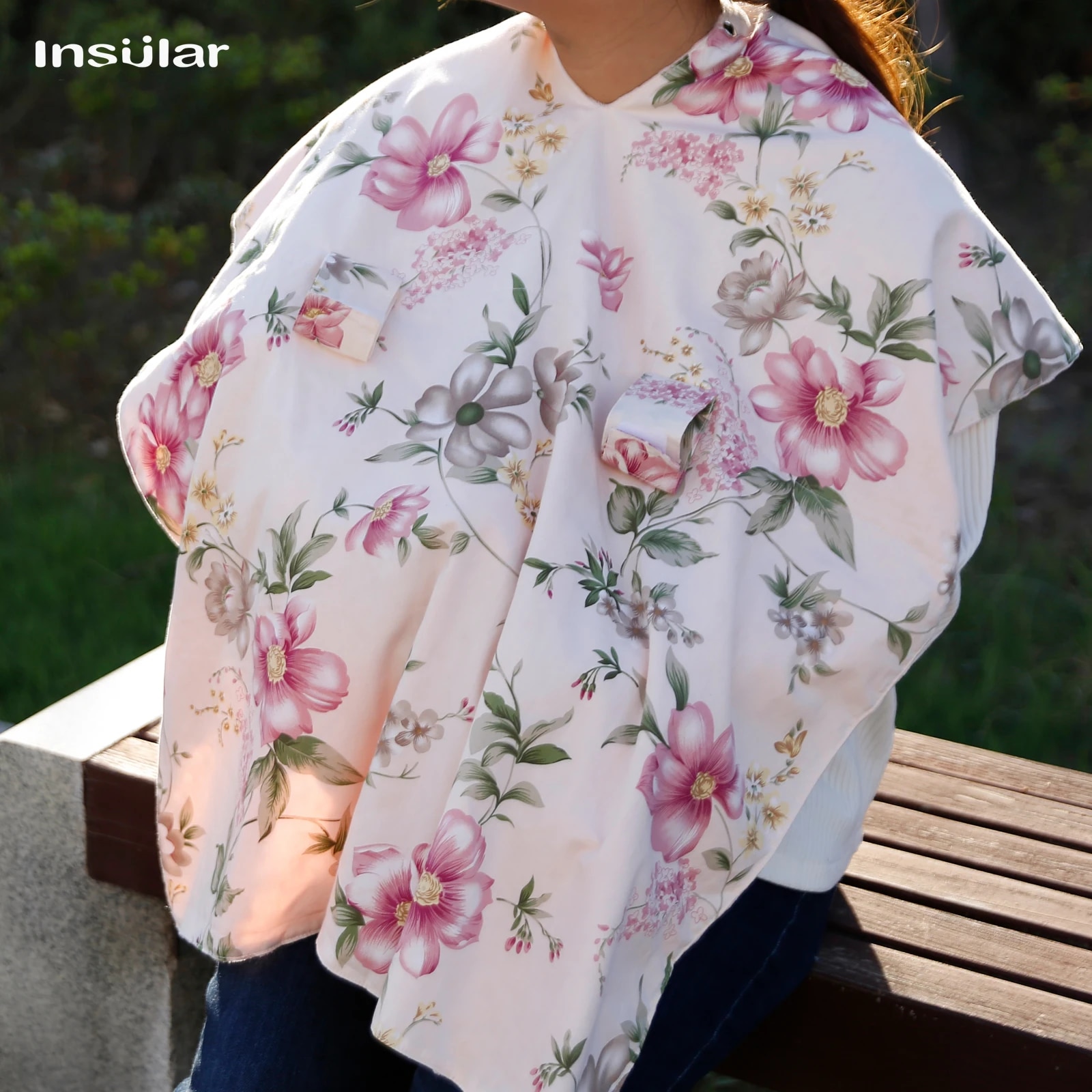 [psyg] Baby Stroller Accessories Muslin Soft Breathable Yarn Sunshade Cover Baby Sun Protector Basket Stroller Cover Mosquito Net Kids