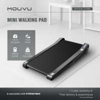 Walking Pad Mini MOUVU | Under Desk Treadmill Portable Small Compact – Alat Olahraga Home Gym STRENGTHBAE