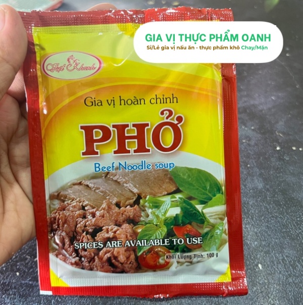 Gia vị hoàn chỉnh PHỞ Việt Khanh (100gr)