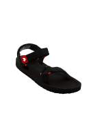 Fipper Trekker 2.0 Sandal in Black / Pumpkin