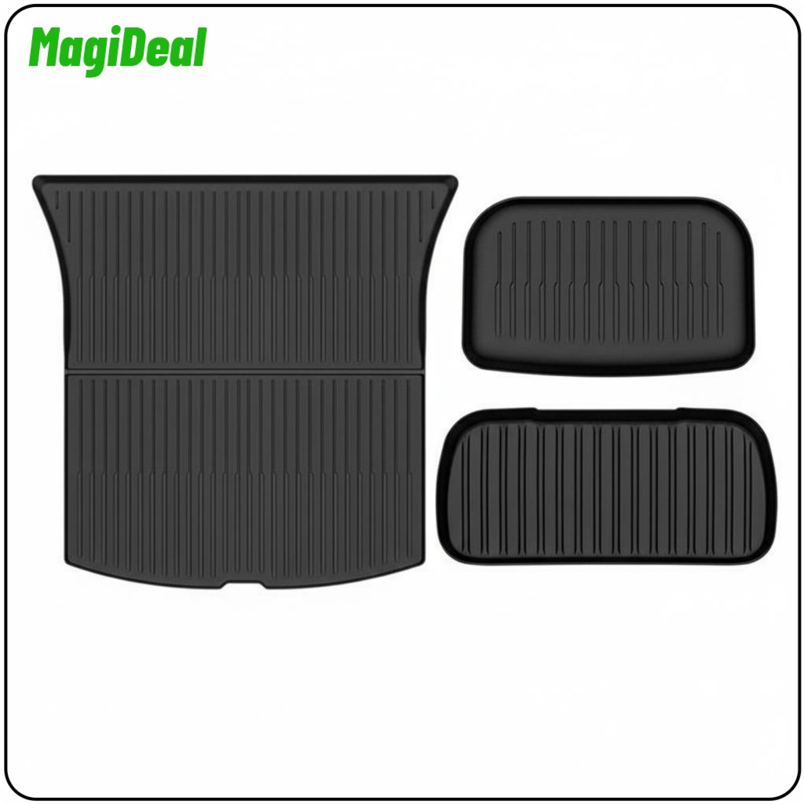 MagiDeal Custom Fit TPE Trunk Liner Waterproof SUV Cargo Liner Easy to Clean Car Trunk Mat Anti-Slip Surface ราคา 7,808 บาท*ส่งฟรี