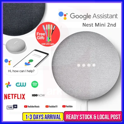 【SG Stock】Cheapest Google Nest Mini USA / Nest Hub Gen 2 USA / Nest Audio SG Smart Bluetooth Speaker with Google Assistant