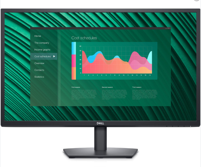 Màn hình LCD Dell 27 E2723H (1920x1080/ FHD/ 60Hz/ 8 ms) Chính Hãng