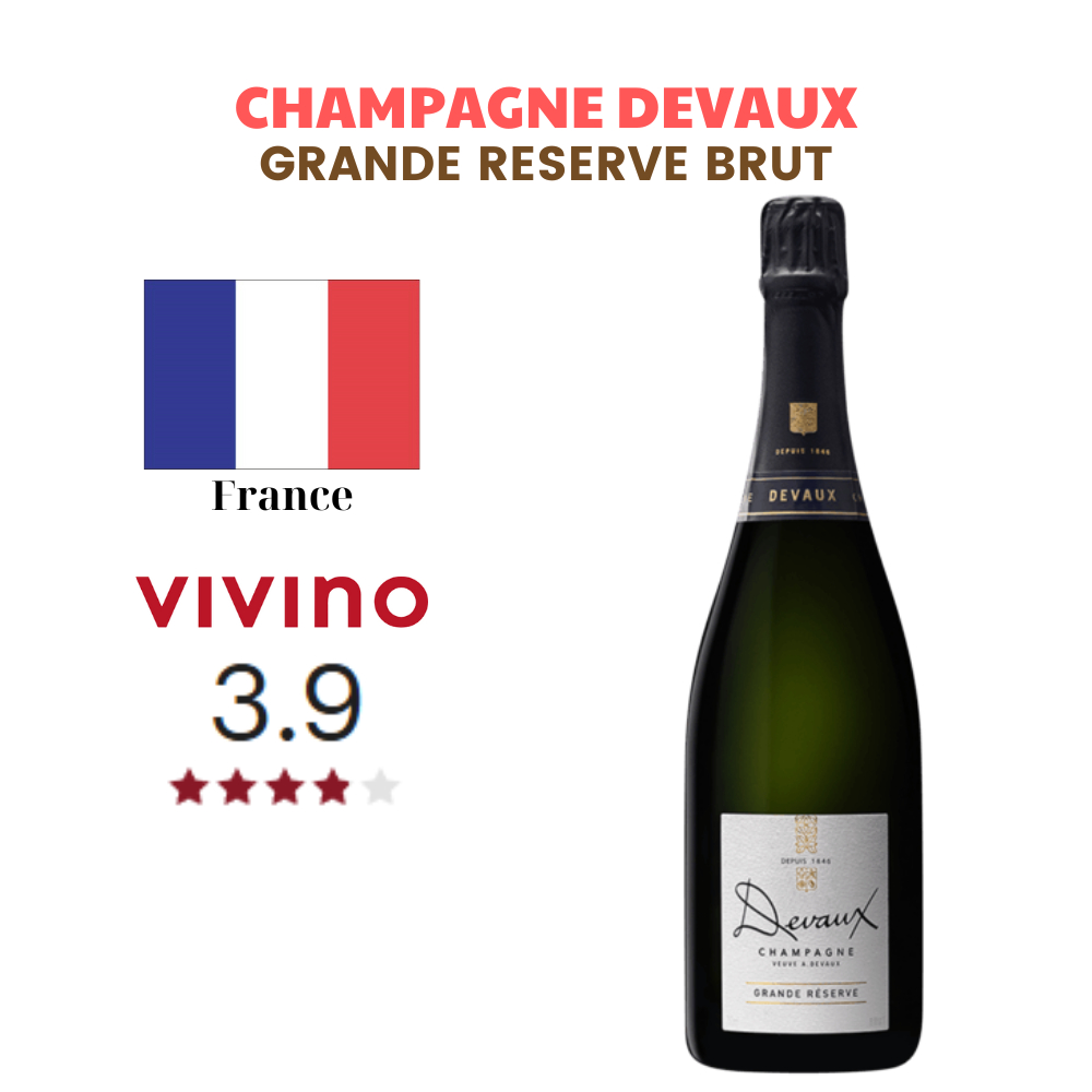 Rượu Champagne Devaux Grande Reserve - The Best Wine