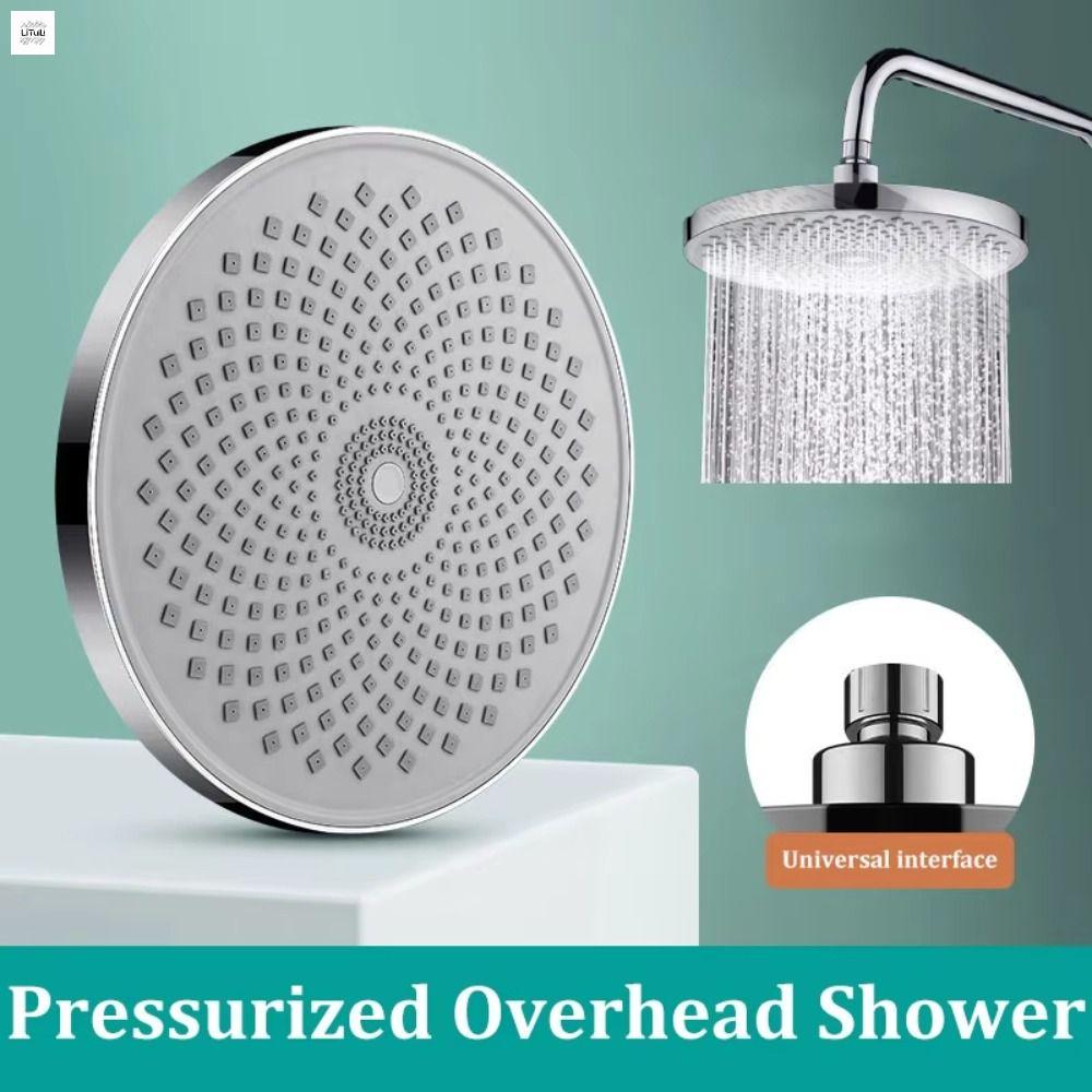 LITUILI 9 inch lớn Đầu vòi sen có áp suất Bộ tăng áp bên trong 360 °   Xoay Đầu vòi sen áp suất cao Vòi sen mưa Lượng mưa lớn Đầu vòi hoa sen có thể điều chỉnh Sử dụng trong phòng tắm