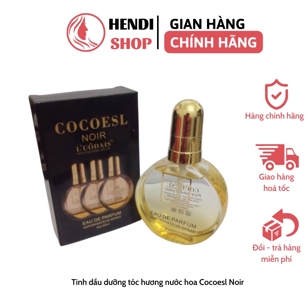Tinh dầu dưỡng tóc coco serum 80ml dưỡng tóc uốn luodais hương nước hoa