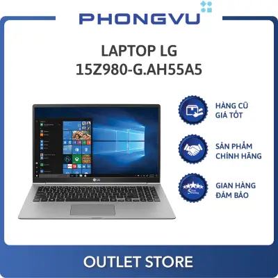 Laptop LG 15Z980-G.AH55A5 (I5-8250U) (Bạc) - Laptop cũ