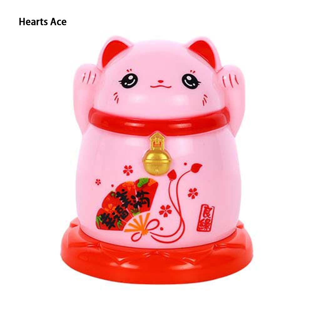 Hearts Ace Shanrong Toothpick storage box Lady Cat Cute To Desk Decorating Factory ราคา 39 บาท*ส่งฟรี