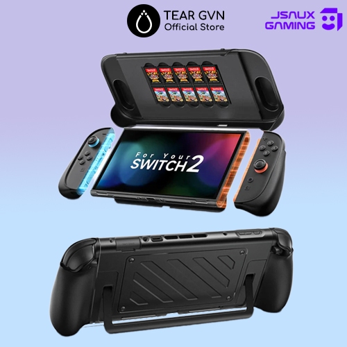 Split Case and Jsaux Screen Cover Provide Comprehensive Protection for Nintendo Switch 2