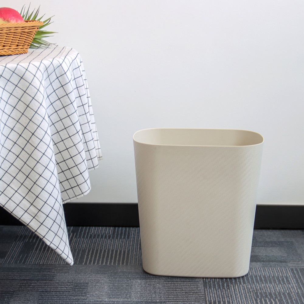 Global House ICLEAN ถังขยะไม่มีฝาทรงเหลี่ยม 11L. KURVE TG51714GR ขนาด 18x28.5x30cm. สีเทาอ่อน รับประกันของเเท้! ราคา 143 บาท*ส่งฟรี