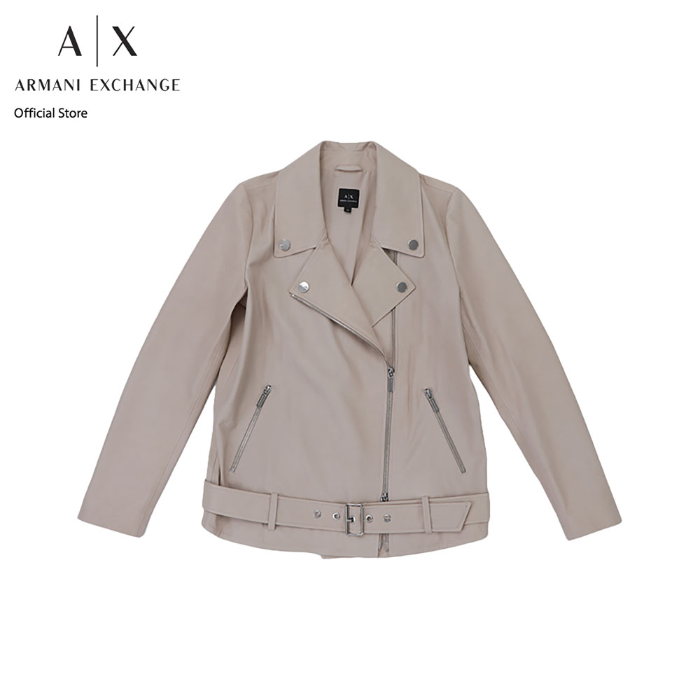 Armani Exchange Jacket Women XW000218-AF10854-U1095 Beige ราคา 19,593 บาท*ส่งฟรี