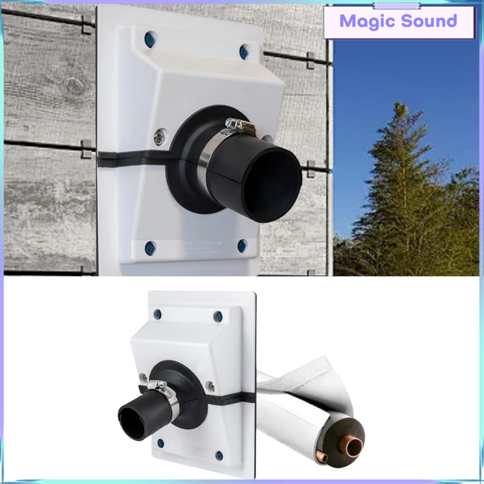 Âm thanh kỳ diệu đầu vào điện khóa xoắn, tường thâm nhập Trắng