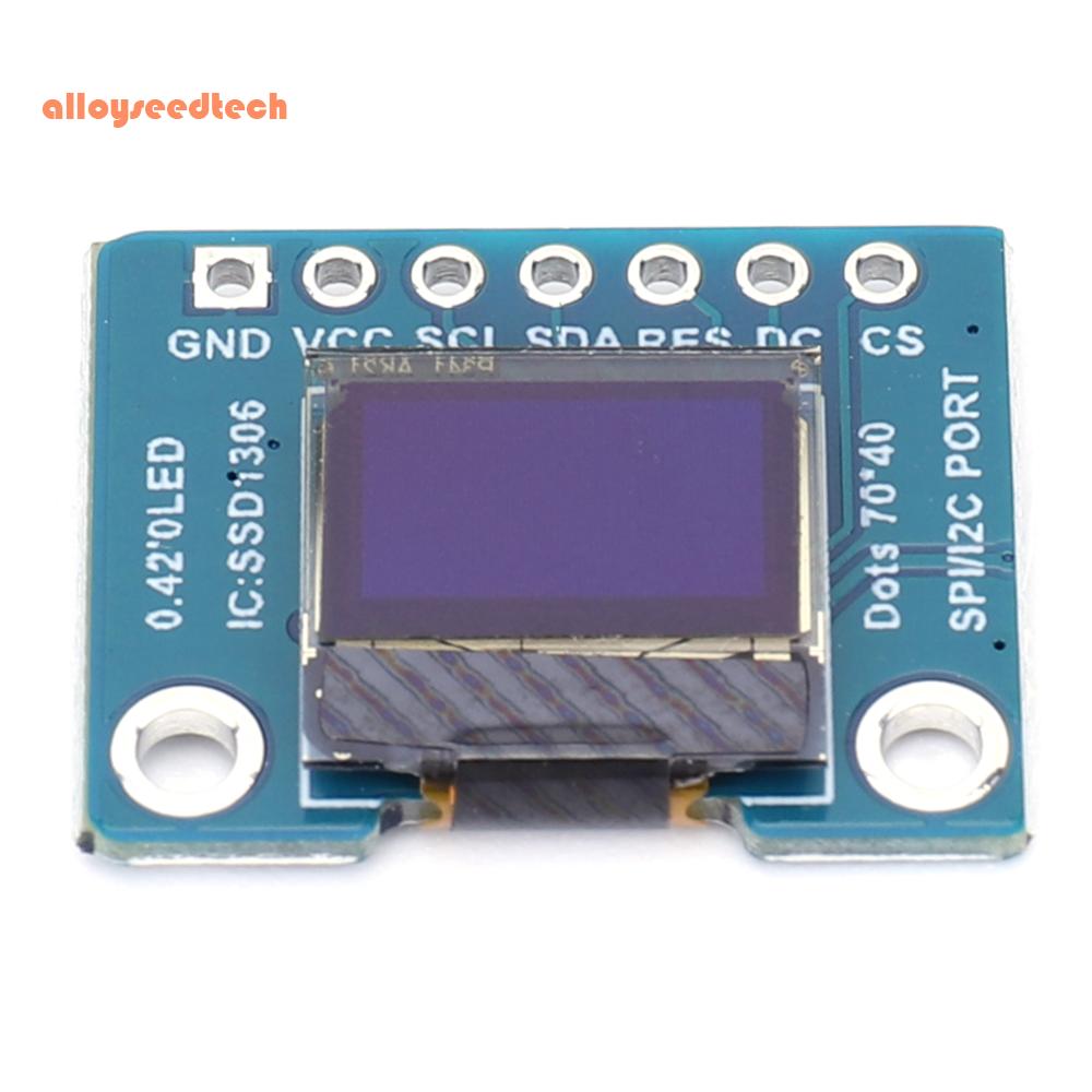 0.42 Inch White Display Module SPI Interface Display Screen Circuit Board