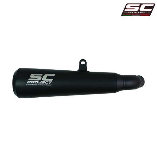 SC-Project ท่อไอเสียสำหรับ BENELLI LEONCINO 500 (2017 - 2020) - Trail | 70s conical Muffler, matt black painted ราคา 19,520 บาท*ส่งฟรี