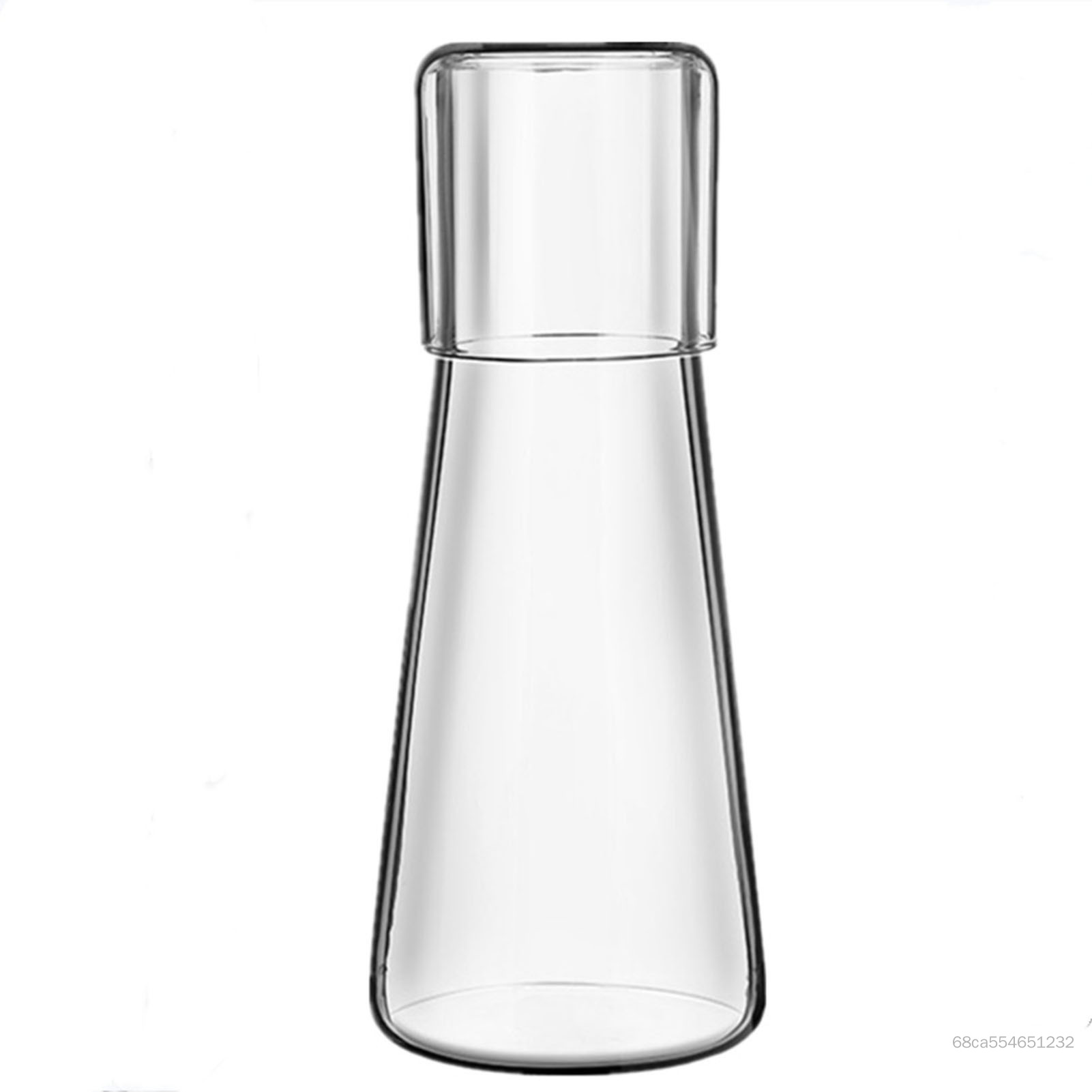 Bedside Water Carafe với ly với chai nước súc miệng bằng kính cho phòng ngủ HJJN-VN