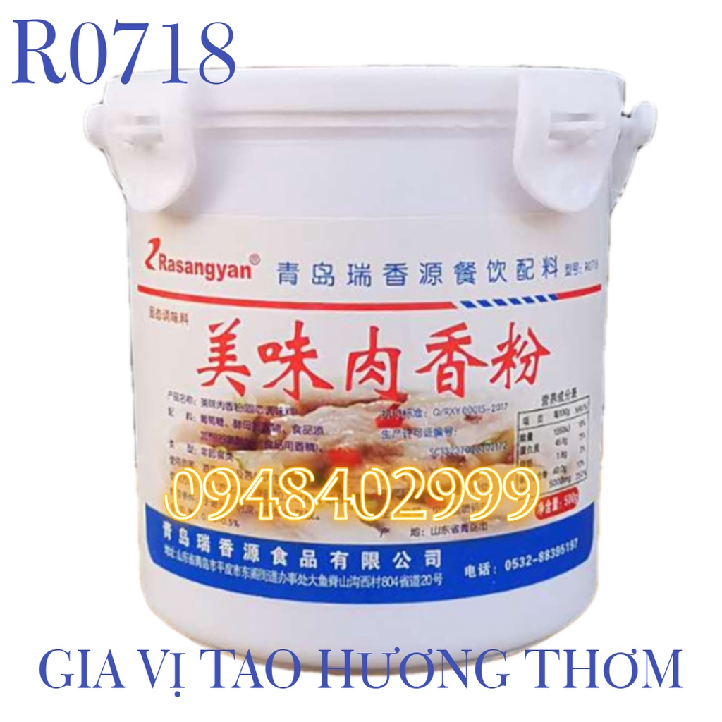 Gia vị vịt quay vịt nướng hộp 500gr, gia vị qoai sách | home made f