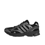 Adidas Spiritain 2000 Chunky Sneakers Unisex Low Top Black/Bright Metallic Iron Gray/Dark Silver Metallic-KI4445