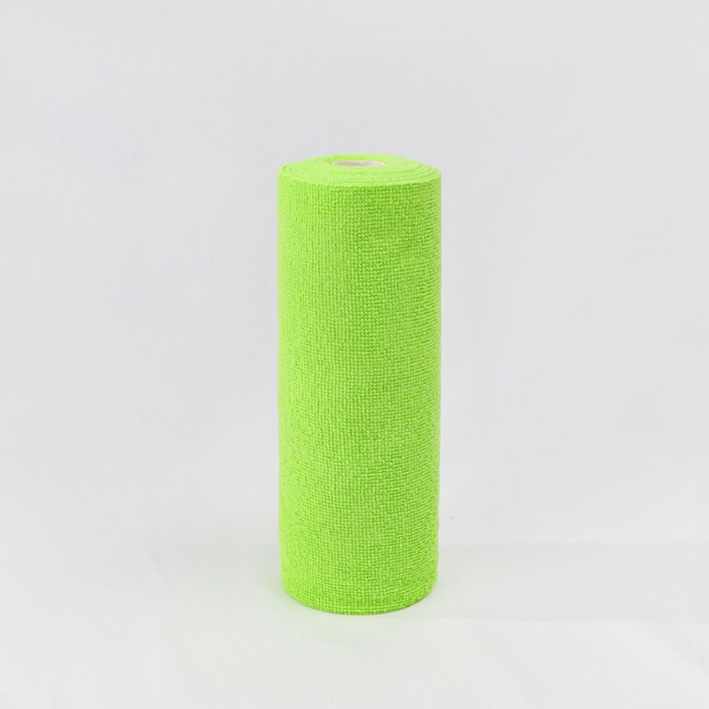 YEWANG326 20PCS/Roll Thấm hút Khăn vi sợi Thay thế Tái sử dụng Khăn lau bát đĩa nhà bếp  Bộ đồ ăn Khăn ăn Giẻ lau đĩa dầu chống dính - 4