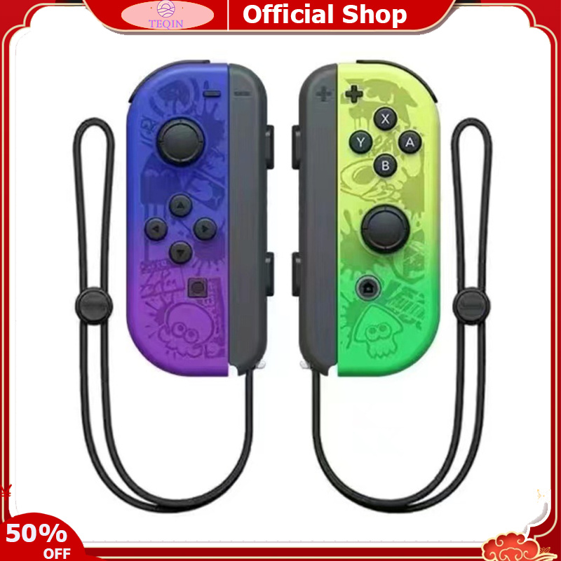 TEQIN toy new Joypad Wireless Controller Joystick Gamepad Controllers Joy Pads With Straps Compatible For Switch Game Controllers ราคา 944 บาท*ส่งฟรี
