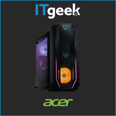 Acer Predator Orion 3000 | PO3-620 (i710R321TS37) | Intel Core i7-10700 | 32GB (16*2) DDR4 | 1TB PCIe SSD | nVidia RTX 3070 (8GB) | Win 10 Home Gaming Desktop
