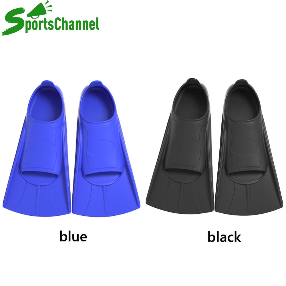 Chân vịt tập bơi bơi Silicone vây thoải mái nổi chân chèo xách tay Giày lặn cho trẻ em cô gái chàng trai người lớn