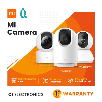 Xiaomi Home Security Camera 360° (2021 Version) / 2K / 2K PRO CCTV WiFi Cam Full HD