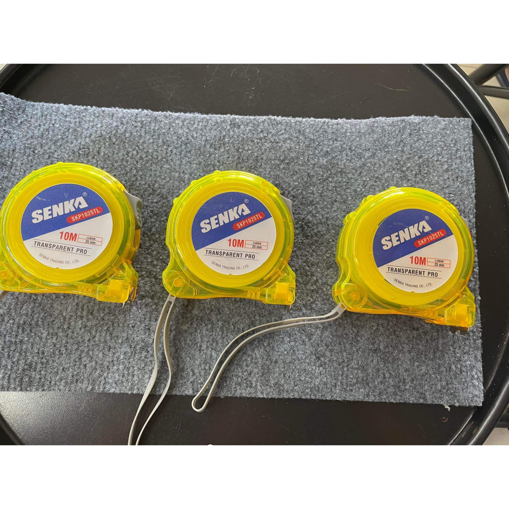 Thước kéo Senka lỗ ban - 10m - Thước tự kéo cuộn thép Senka