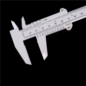 6" Plastic Ruler Vernier Caliper for Jewelry Measurement