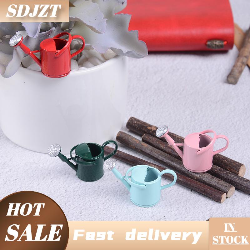 SDJZT ของตกแต่งขนาดเล็กสำหรับเด็กตุ๊กตาของเด็กอุปกรณ์รดน้ำโลหะ1 12 ราคา 24 บาท*ส่งฟรี