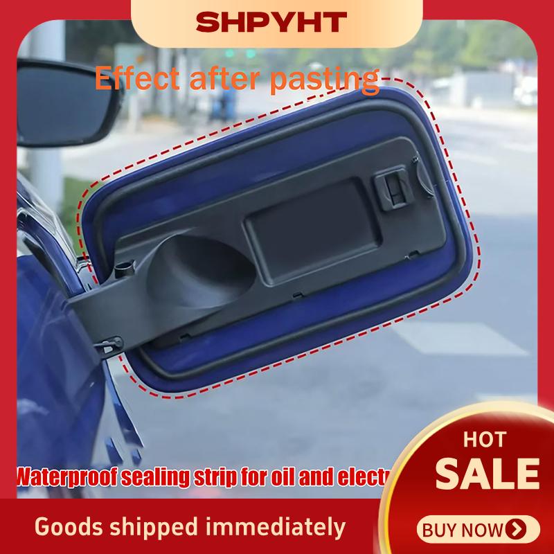 SHPYHT 1 2 cái nắp bình nhiên liệu ô tô Dải niêm phong Nắp Cổng sạc thông dụng Vòng niêm phong Phụ Kiện Xe Hơi Chống bụi chống nước