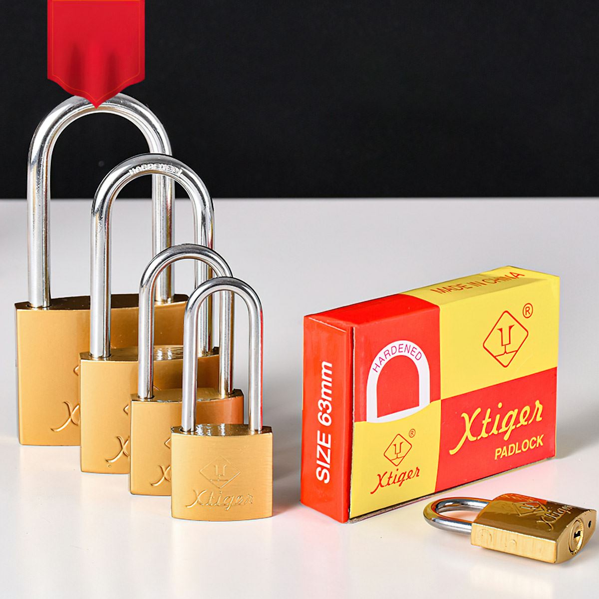 Ổ khóa bấm Việt Nhật siêu bền, Ổ khóa cửa bấm tri vàng theo công nghệ Nhật Bản chịu lực cực kỳ chắc chắn -Joyee