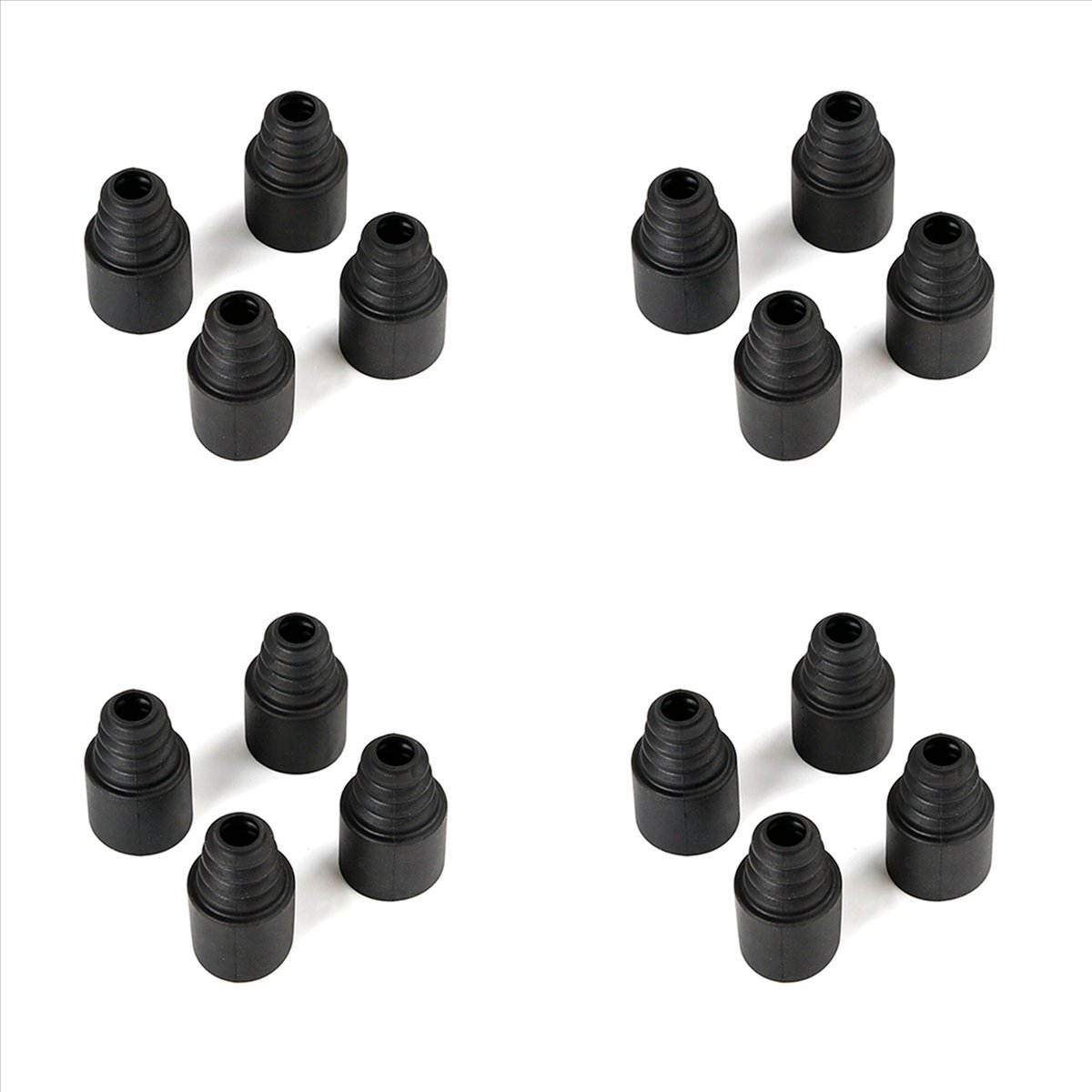 (LB7H) Dustproof Sleeves of Half-Shaft Axle Boot for 1/5 Rovan RV KM BAJA 5B 5T 5Sc Rc Car Gas Parts 16Pcs/Set