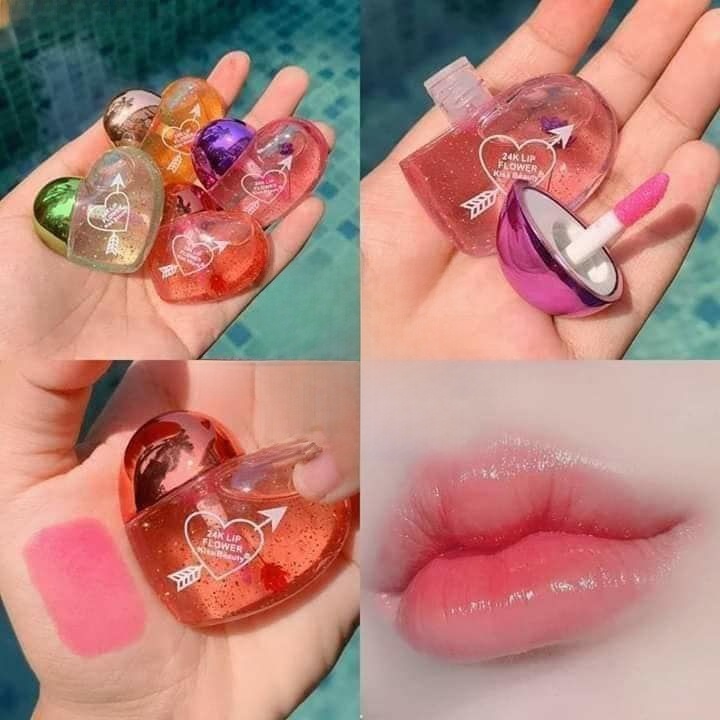 1 pcs Trendy Korean Heart Lip Gloss Cute Lip Gloss Cosmetic Matte Lip Plumper | Lip Gloss Non-Stick Cup Matte Liquid Lipstick