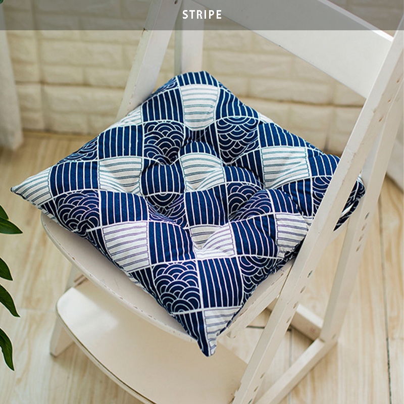 《 𝗔𝗡𝗧𝗜 𝗦𝗟𝗜𝗣 》Thickened Soft Cotton Seat Cushion Home Office Sofa Floor Dining Chair Pillow Pad Kusyen Alas Kerusi 防滑座垫