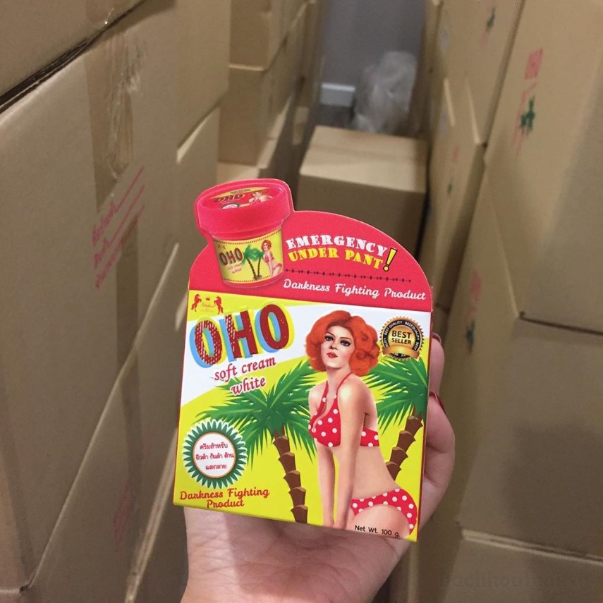 Kem khắc phục thâm rạn da Nitcher Oho Soft Cream White