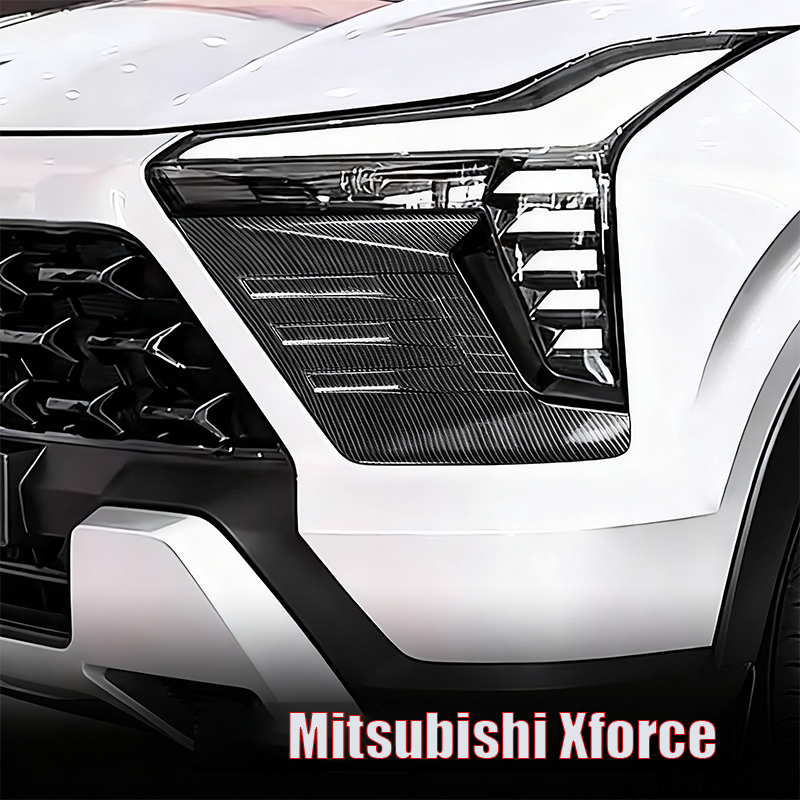 รถด้านหน้า Air Blade สําหรับ Mitsubishi Xforce Outlander Sport 2025 + Auto Parts ไฟหน้า Eyebrow Trim การปรับเปลี่ยนภายนอกชุด ราคา 1,248 บาท*ส่งฟรี