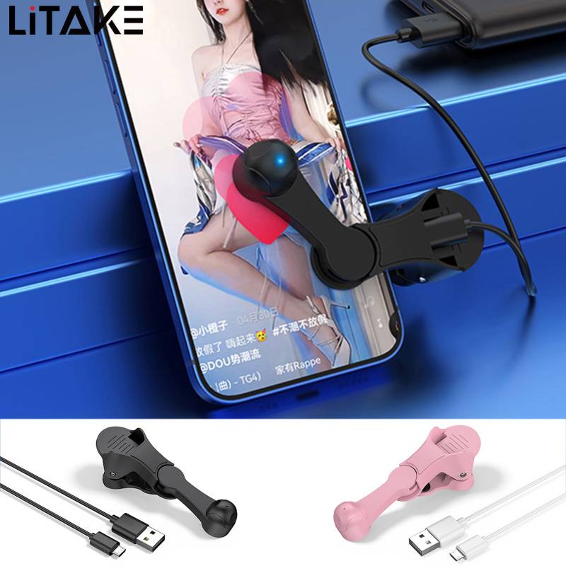 Automatic Clicker Handy Autoclicker USB-powered Silent Screen Tapper For Sending Likes, Phone And Mobile Device For Gaming, Live Shopping ราคา 131 บาท*ส่งฟรี