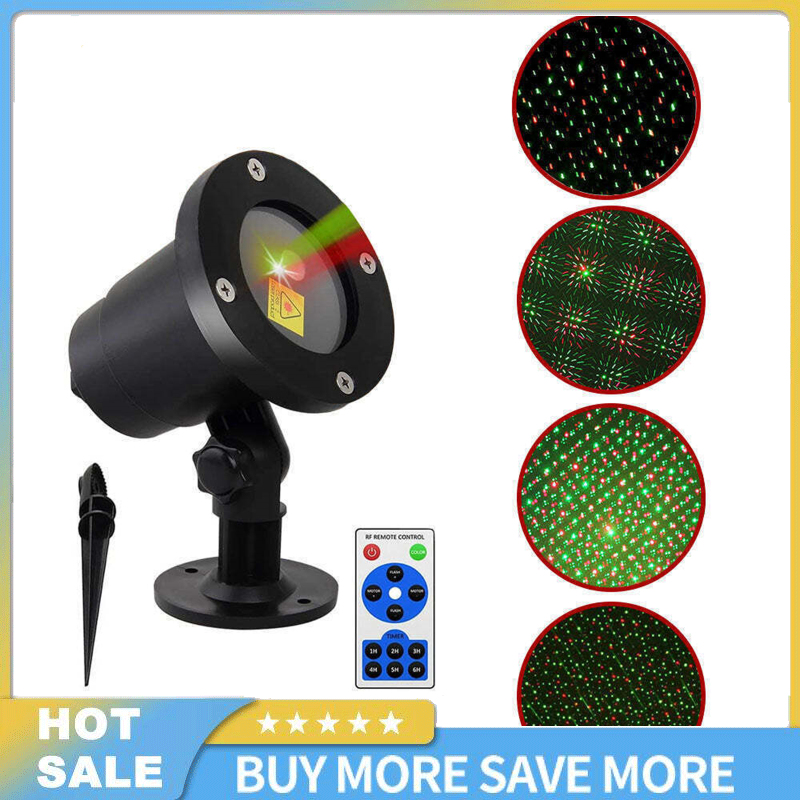 Christmas Projector Lights Outdoor Garden Lights Projector LED Background