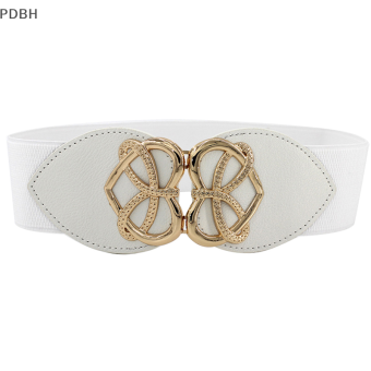 Flash bán Nữ Dây thắt lưng rộng Opal Thắt lưng co giãn đàn hồi cho phụ nữ đen Eo Nịt Băng ăn mặc phụ kiện quần áo