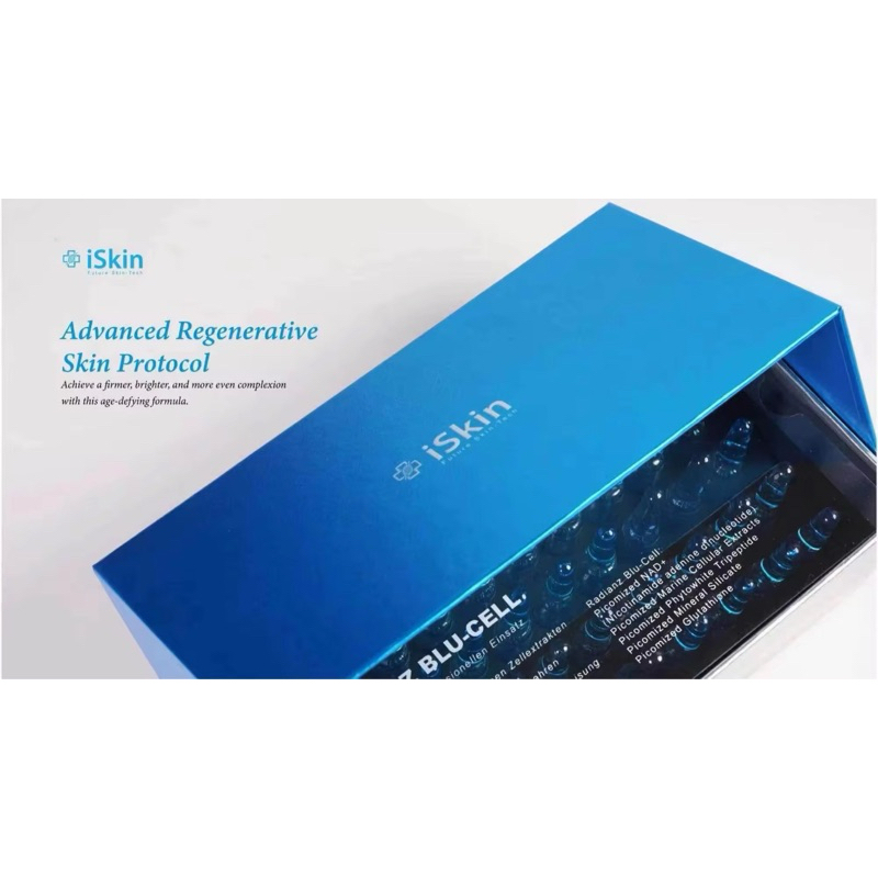Iskin Nad Blu-Cell Beauty Box - 10Pcs Trial Ampules For Glutathione  Injection