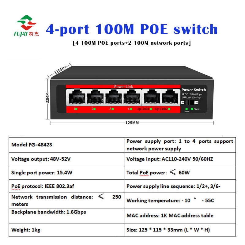 LIANGUO 8 Port 2.5GbE Ethernet Switch 2.5Gbps Network Switcher 1