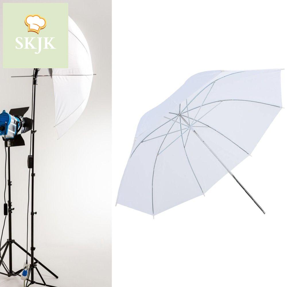 SKJK 50cm/ 20inch Ô chụp ảnh Mềm màu trắng Tay cầm kim loại Đèn phản quang chụp ảnh Bền Dễ dàng cài đặt Máy khuếch tán ô chiếu sáng Studio ảnh
