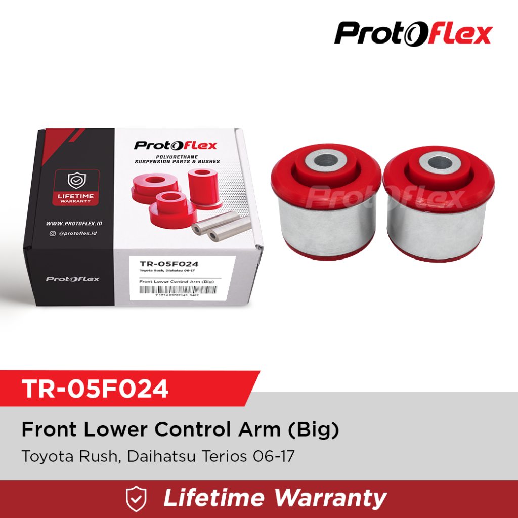 Protoflex Bush Arm Depan (Besar) Toyota Rush Daihatsu Terios 06-17 Harga 800,000 rupiah*Gratis Ongkir
