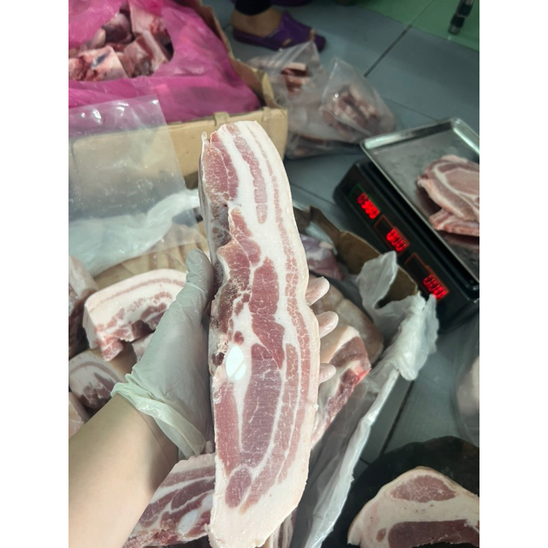 800g ba rọi heo rút sườn