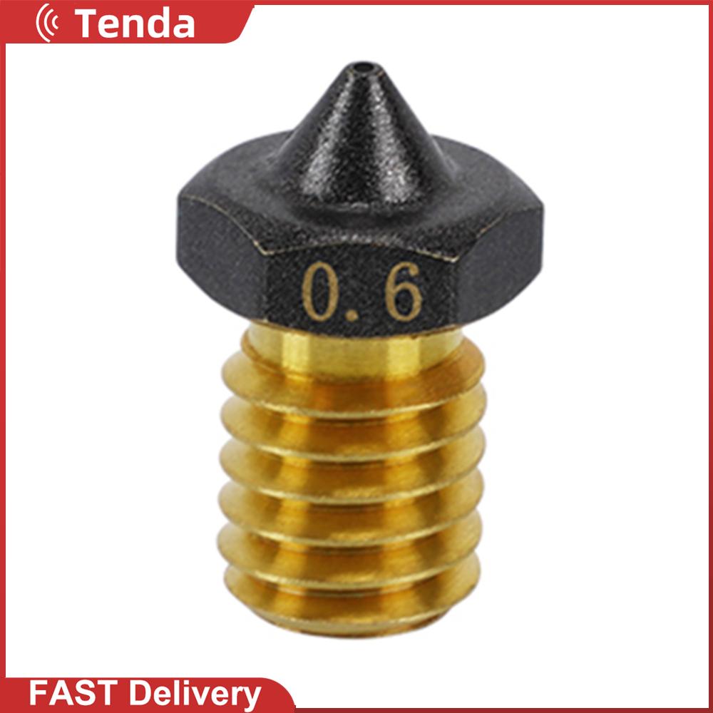 CHT Printer Nozzle E3D V6 3D Printer Parts Brass Printing Machine Accessories Filament 0.2mm 0.3mm 0.4mm 0.5mm 0.6mm 0.8mm 1.0mm 1.2mm