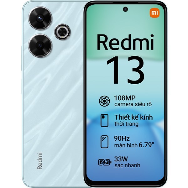 Điện thoại XIA0MI Re.dmi 13 8GB/128GB Chính hãng Hàng Chính hãng Mới 100% - 1
