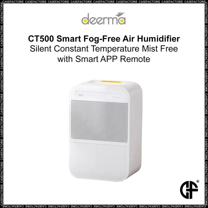 Xiaomi Deerma CT500 Smart Fog-Free Air Humidifier Silent Constant Temperature Mist Free with Smart APP Remote Singapore
