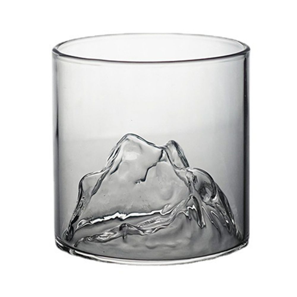 ROIO 3D Leo Núi Đồ uống Thủ công Uống Vodka Cup Rượu Vang Ly uống Whisky Kính Ly thủy tinh Cốc bia